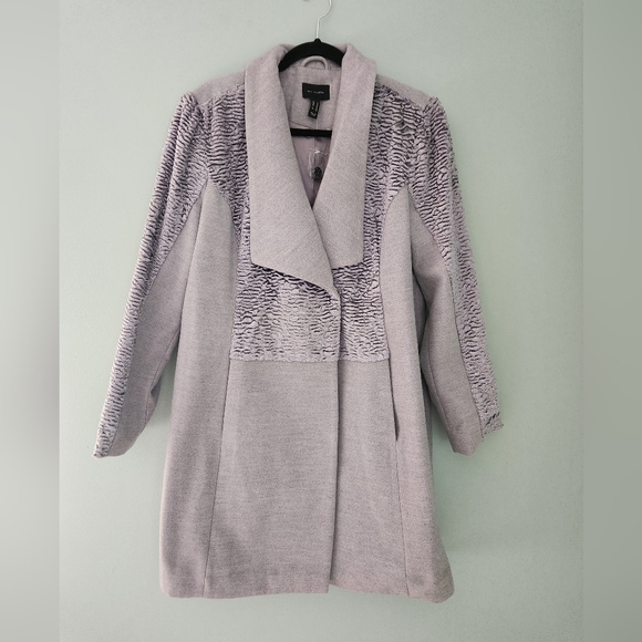 H by Halston Jackets & Blazers - ⭕️ PRICE FIRM NWOTS H by Halston Gray Cozy Soft Size 12 Coat
